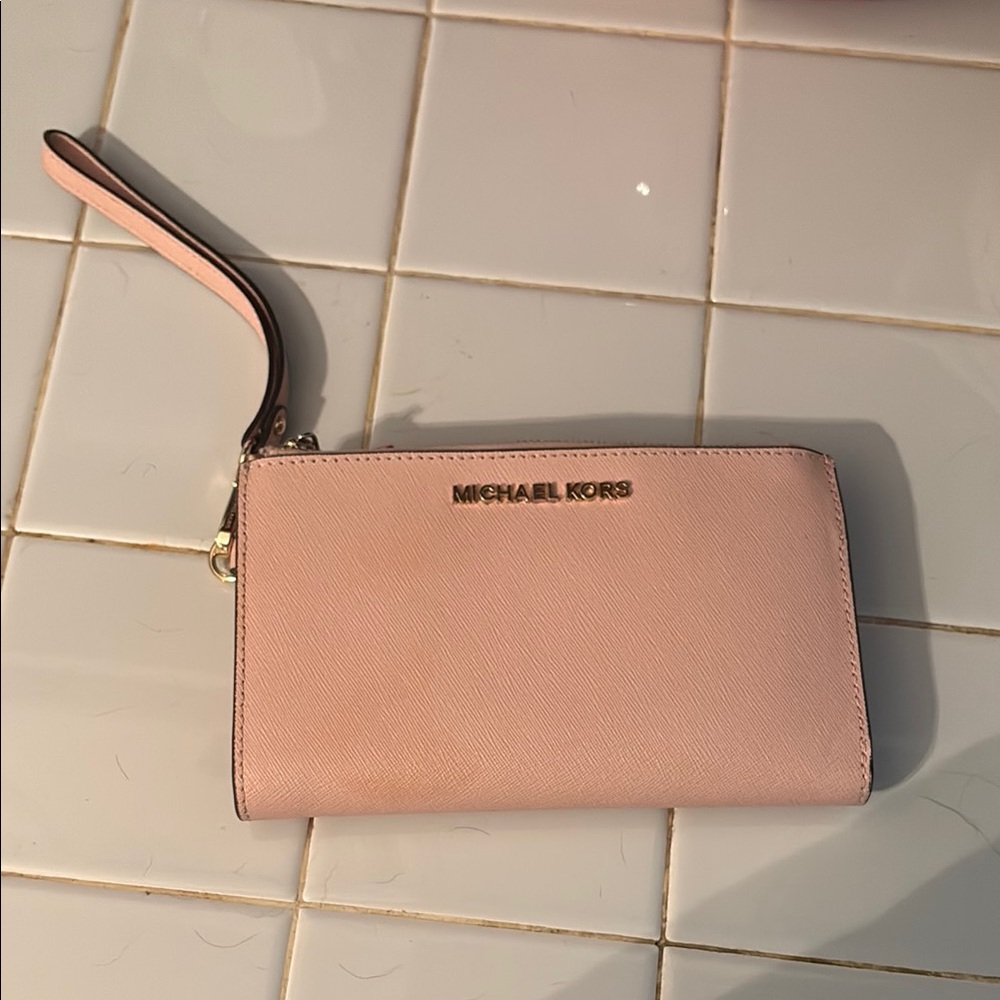 Michael Kors Pink Wristlet
